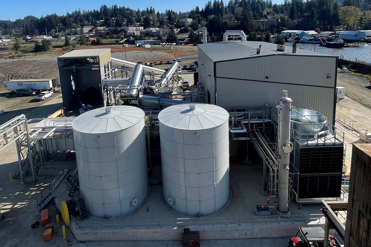 Juno recycling plant, Toledo, Oregon